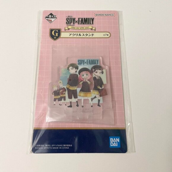 Spy X Family Bandai Acrylic Stand Ichiban Kuji Japan - Picture 10 of 11